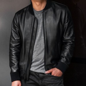 Thursday Boots Bomber Men Jackets Black | AEA1839QU