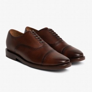 Thursday Boots Broadway Men Dress Shoes Coffee | PLA2874ES