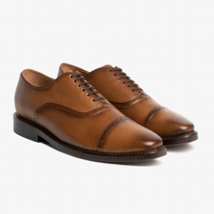 Thursday Boots Broadway Men Dress Shoes Toffee | STY8469SR