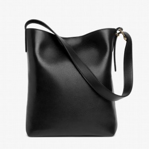 Thursday Boots Bucket Women Bags Black Gold | KPY1699HN