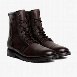 Thursday Boots Casa Moto Men Lace Up Boots Old English | MKG2721SU