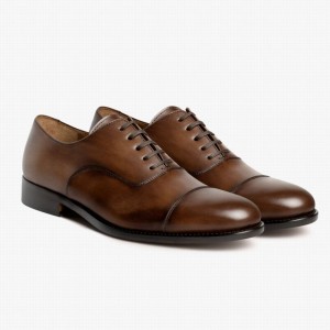 Thursday Boots Chairman Men Dress Shoes Coffee | WIQ9828AM