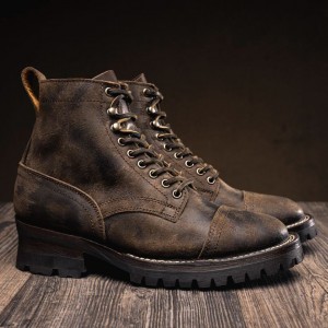 Thursday Boots Challenger Men Lace Up Boots Grey | PMZ9762CC