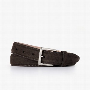 Thursday Boots Classic Leather Women Belts Dark Olive | RZQ2761KC