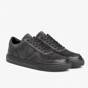 Thursday Boots Court Men Low-Top Sneakers Grey | NOL214QX