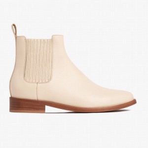 Thursday Boots Dreamer Women Chelsea Boots Beige | EZX4150ME