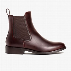 Thursday Boots Duchess Women Chelsea Boots Brown | RUR355OP