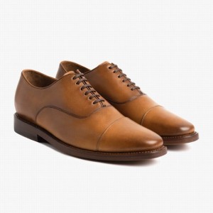 Thursday Boots Executive Men Dress Shoes Brown | DXI2413RH