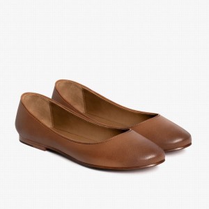 Thursday Boots Feliz Women Ballet Flats Toffee | TSW531YE