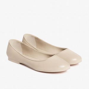 Thursday Boots Feliz Women Ballet Flats White | YUV2317BH