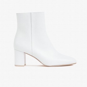 Thursday Boots High Standard Women Booties White | APV112CX