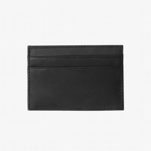 Thursday Boots Leather Men Card Holder Black | MOV9131AB