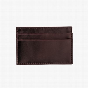 Thursday Boots Leather Women Card Holder Brown | FLH83IB