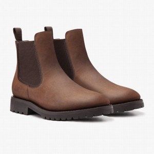 Thursday Boots Legend Men Chelsea Boots Chocolate | RRE4325CS