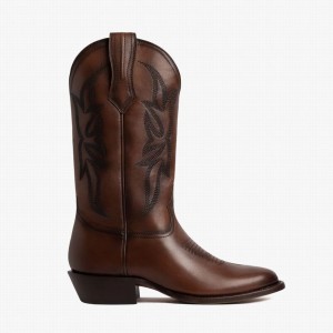 Thursday Boots Maverick Men Western Boots Brandy | UBH7283NV