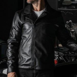 Thursday Boots Motorcycle Men Jackets Black | IAQ5538PV