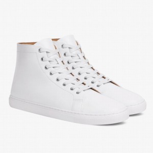 Thursday Boots Premier Men High-Top Sneakers White | HTA4587II