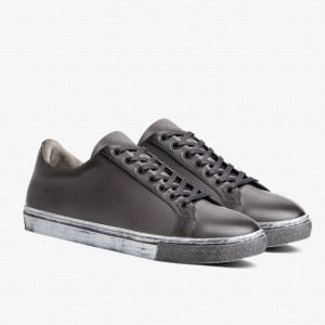 Thursday Boots Premier Men Low-Top Sneakers Grey | POF2524FG