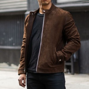 Thursday Boots Racer Men Jackets Brown | ZSM9964IR