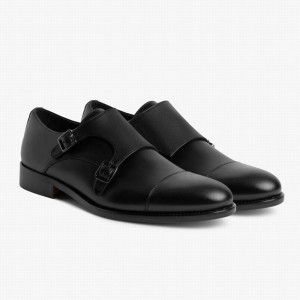 Thursday Boots Saint Men Dress Shoes Black | FLR219UK