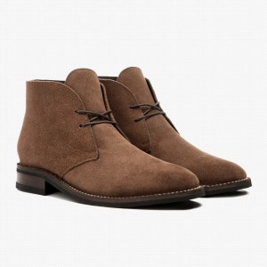 Thursday Boots Scout Men Chukka Boots Brown | ZIO3077BV