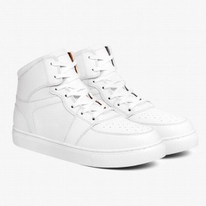 Thursday Boots Showtime Men High-Top Sneakers White | FHZ241CA