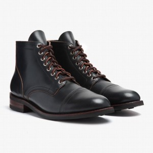 Thursday Boots Vanguard Men Lace Up Boots Indigo | XPI1658KZ