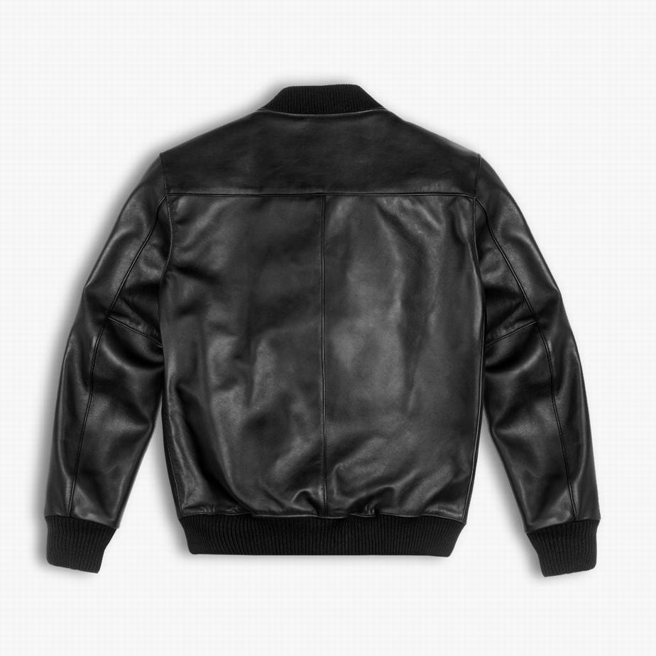 Thursday Boots Bomber Men Jackets Black | AEA1839QU