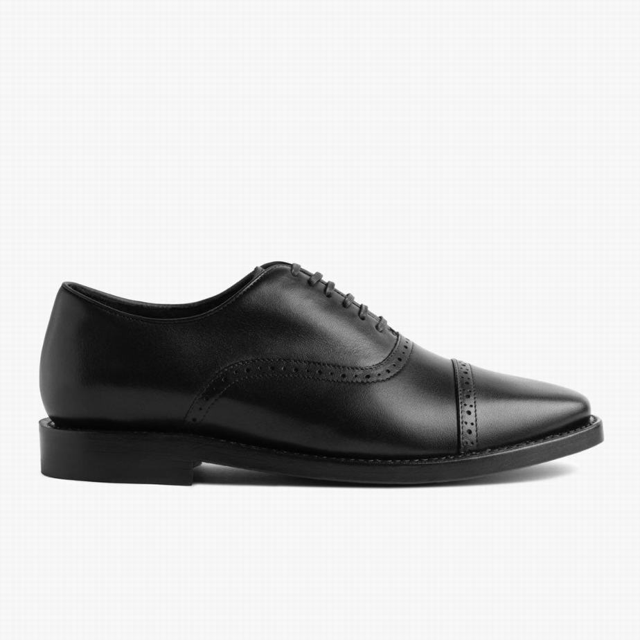 Thursday Boots Broadway Men Dress Shoes Black | YUW655LY