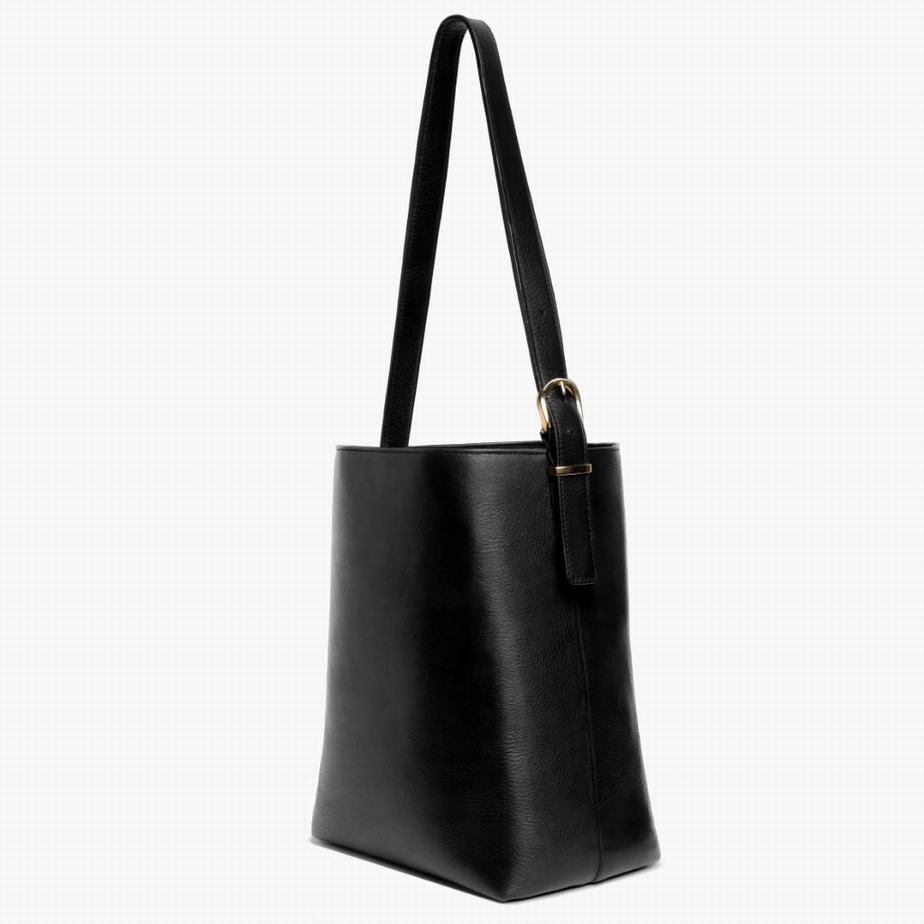 Thursday Boots Bucket Women Bags Black Gold | KPY1699HN