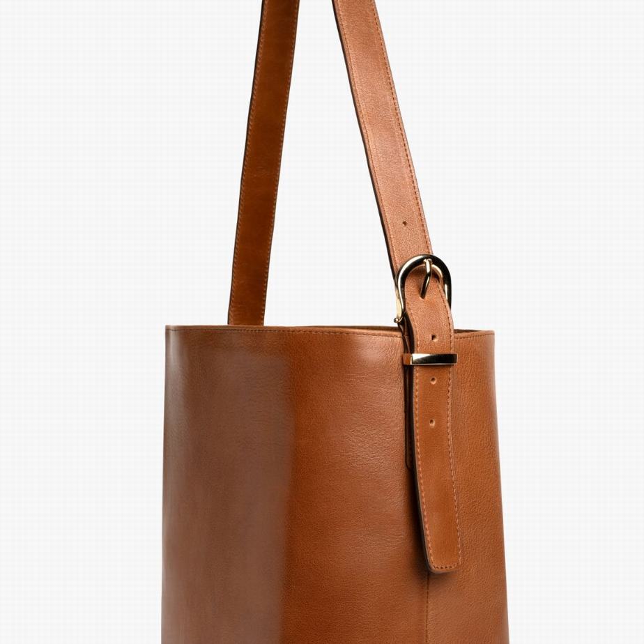 Thursday Boots Bucket Women Bags Brown | MTE9874ZR