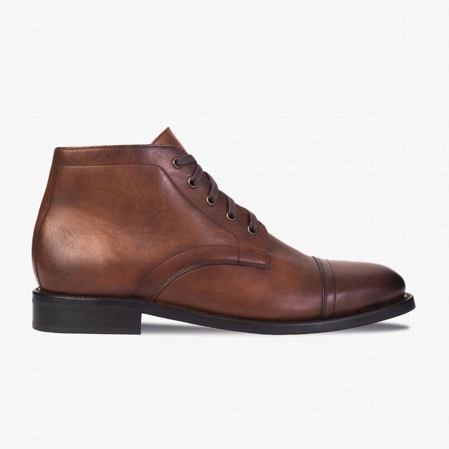 Thursday Boots Cadet Men Chukka Boots Walnut | MHJ9668IA