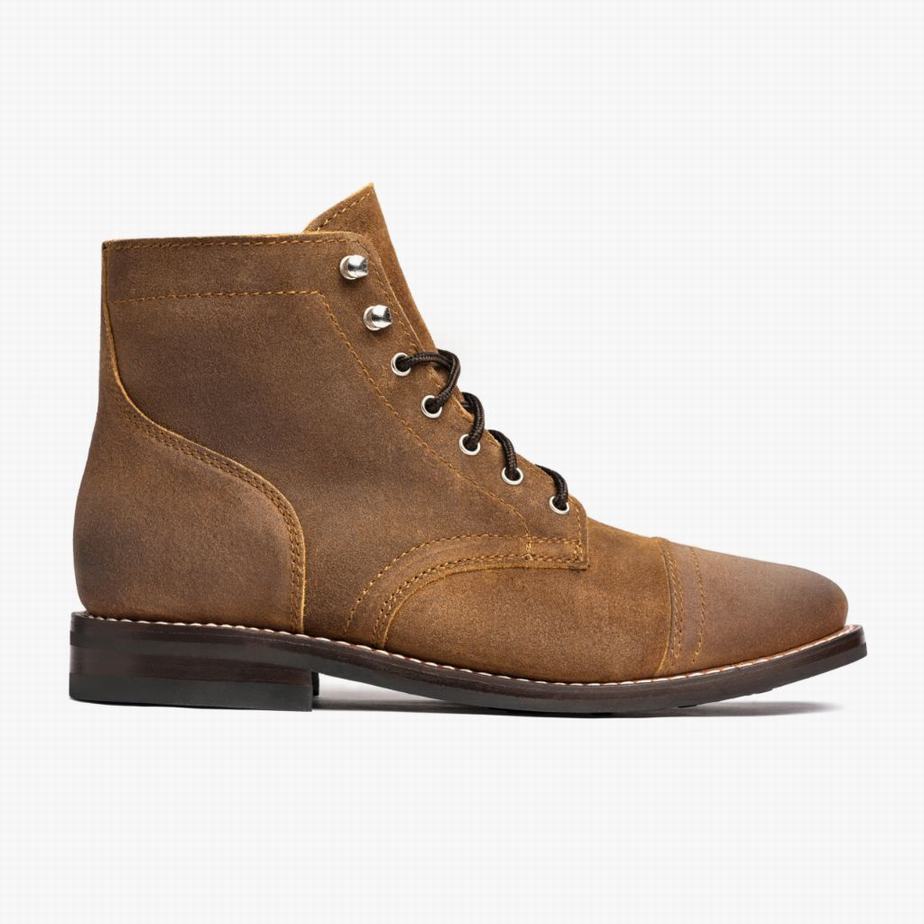 Thursday Boots Captain Men Lace Up Boots Safari | KWE1267PK