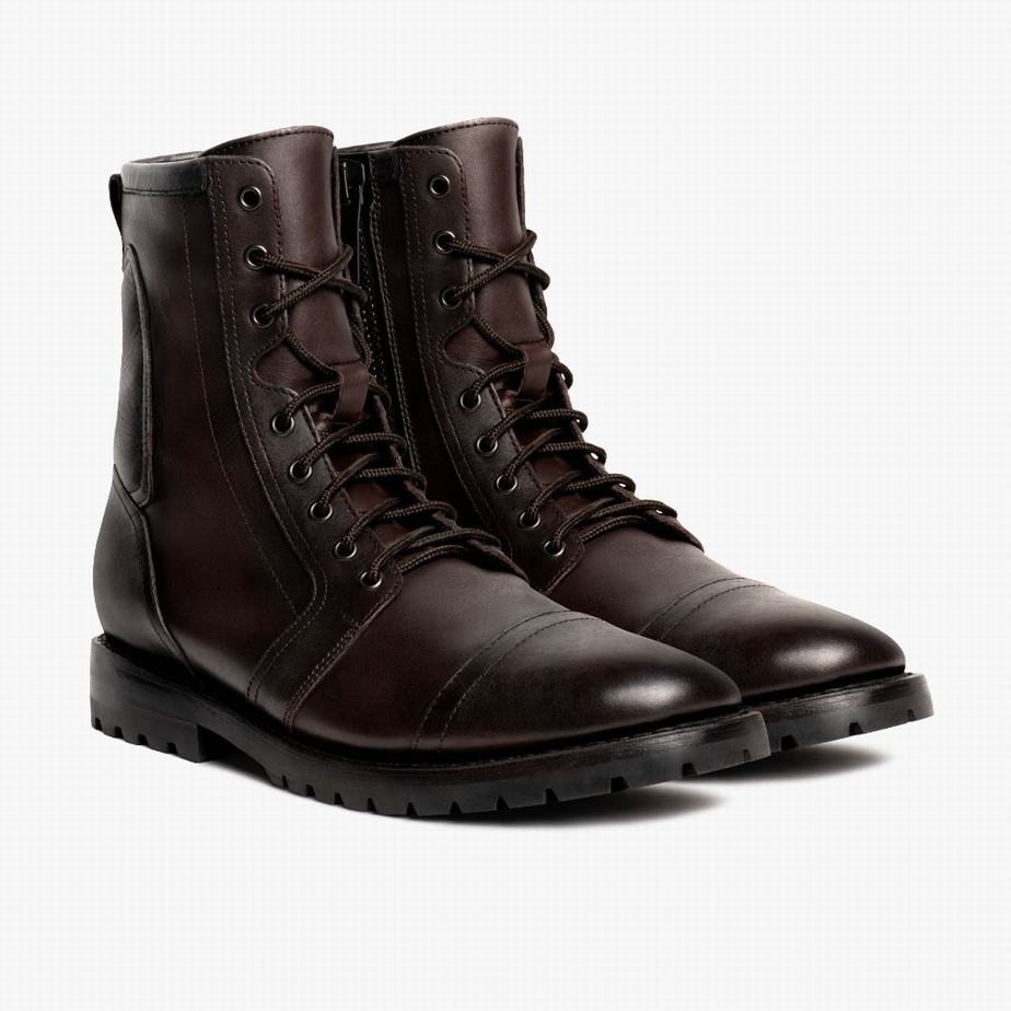 Thursday Boots Casa Moto Men Lace Up Boots Old English | MKG2721SU