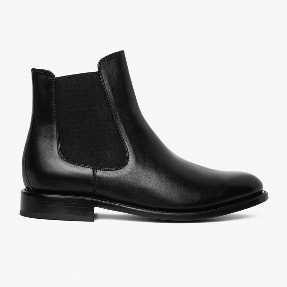 Thursday Boots Cavalier Men Chelsea Boots Black | SZI7835OZ