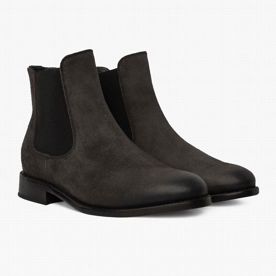 Thursday Boots Cavalier Men Chelsea Boots Grey | PKT7137YT