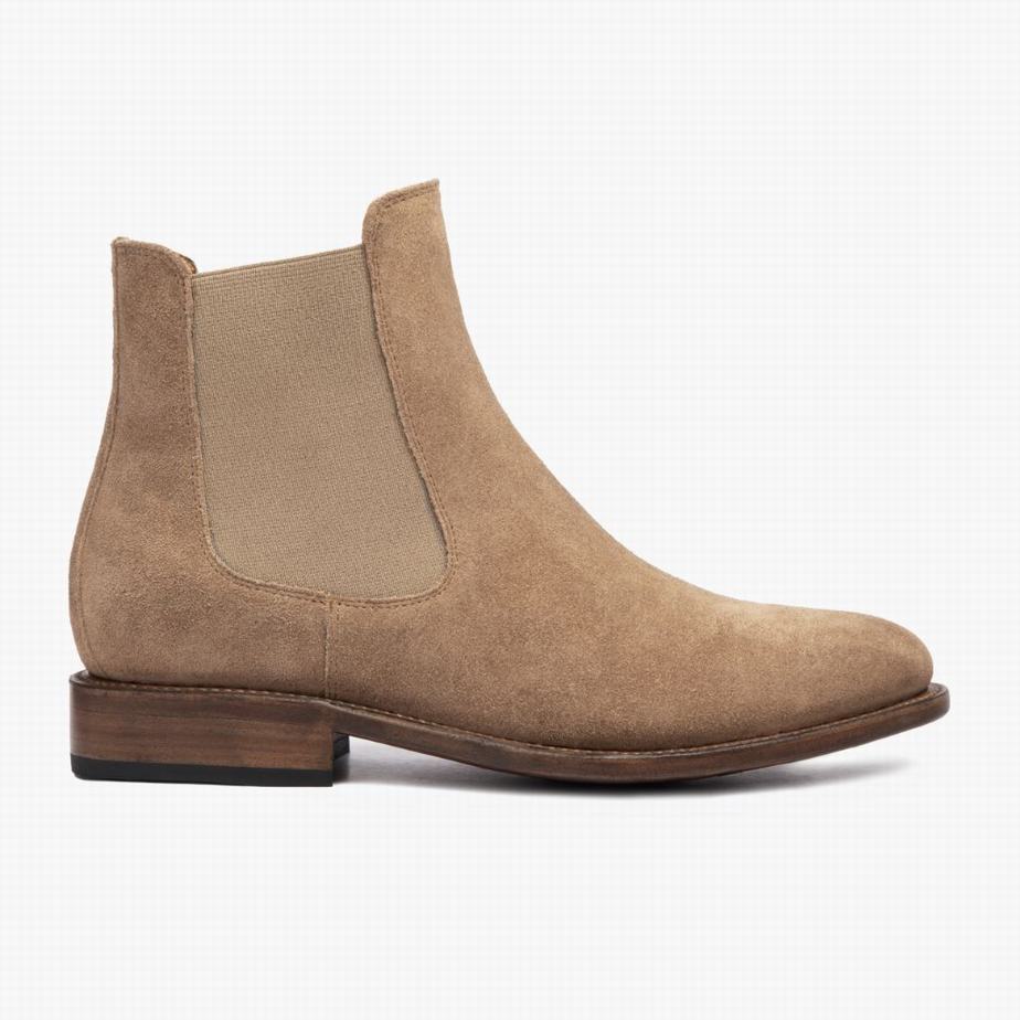 Thursday Boots Cavalier Men Chelsea Boots Beige | QXX435ES