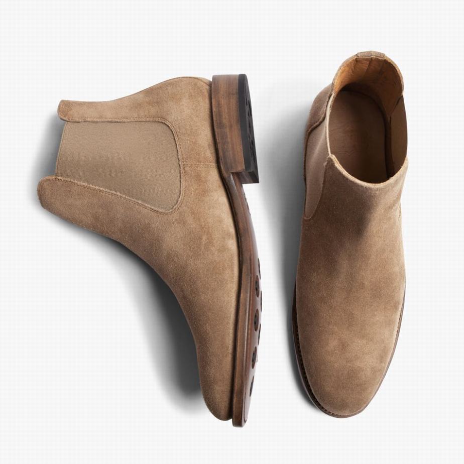 Thursday Boots Cavalier Men Chelsea Boots Beige | QXX435ES