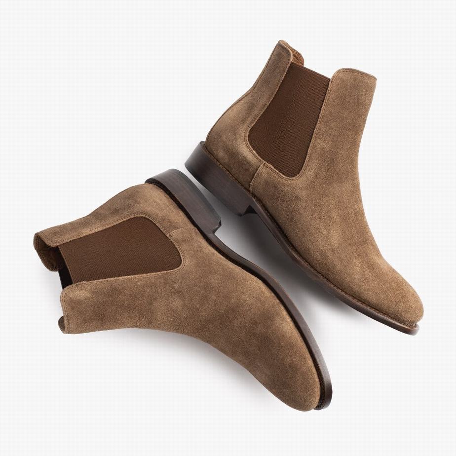 Thursday Boots Cavalier Men Chelsea Boots Brown | TUV3914ME