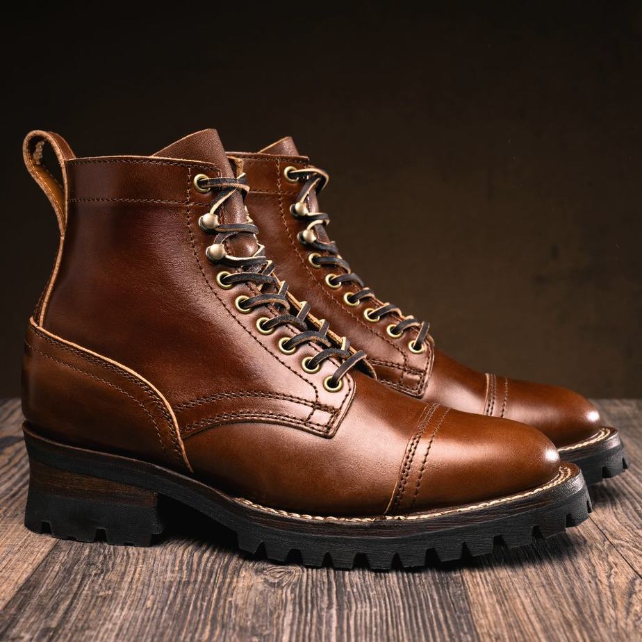 Thursday Boots Challenger Men Lace Up Boots Brown | RBY8482UJ