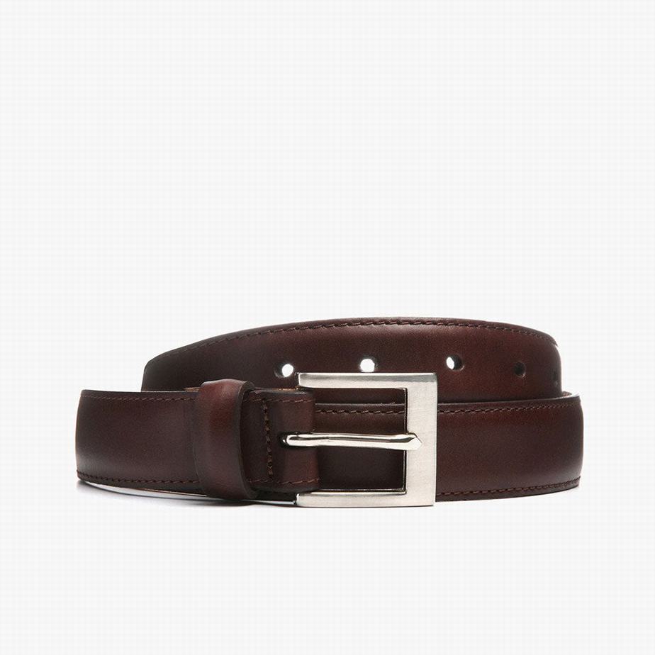 Thursday Boots Classic Leather Men Belts Brown | TAV1019JA