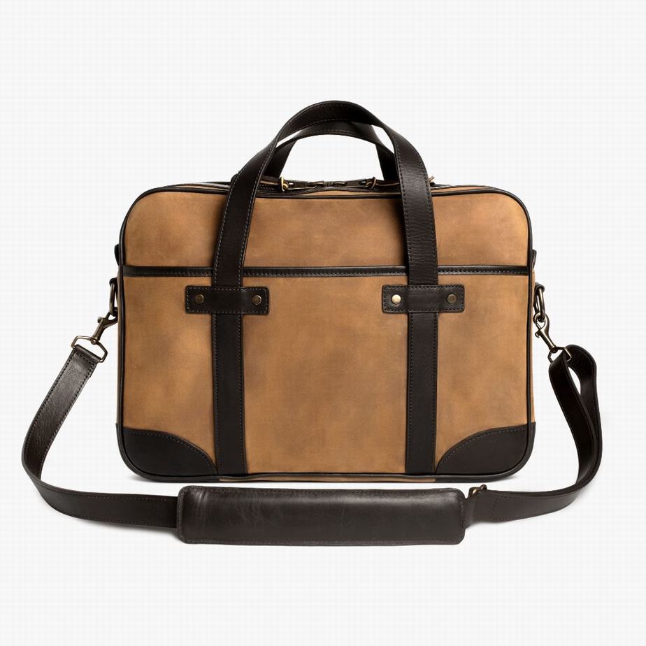 Thursday Boots Commuter Men Messenger Bags Brown | ZDZ6626WC