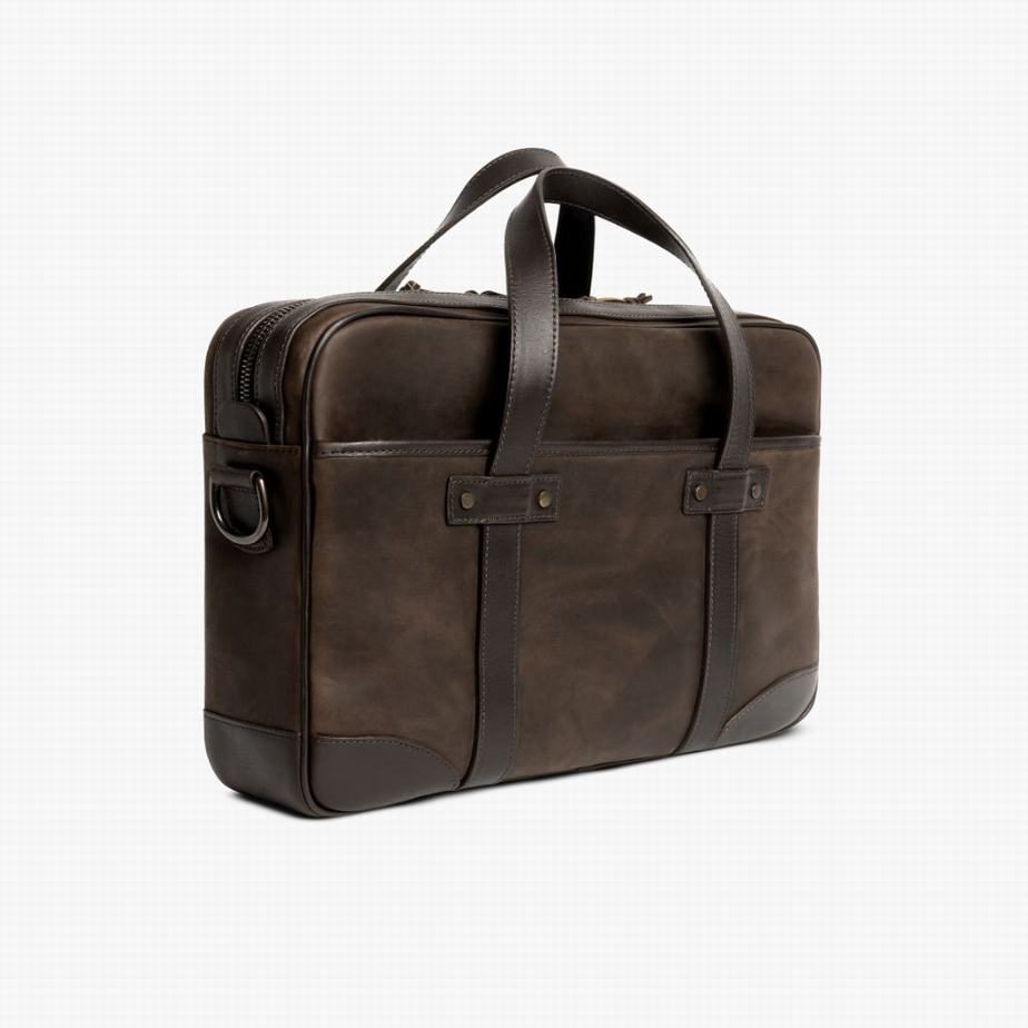 Thursday Boots Commuter Men Messenger Bags Brown | FIK1447PM