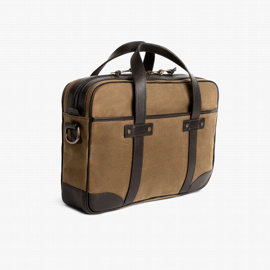 Thursday Boots Commuter Men Messenger Bags Brown | MOK649HS