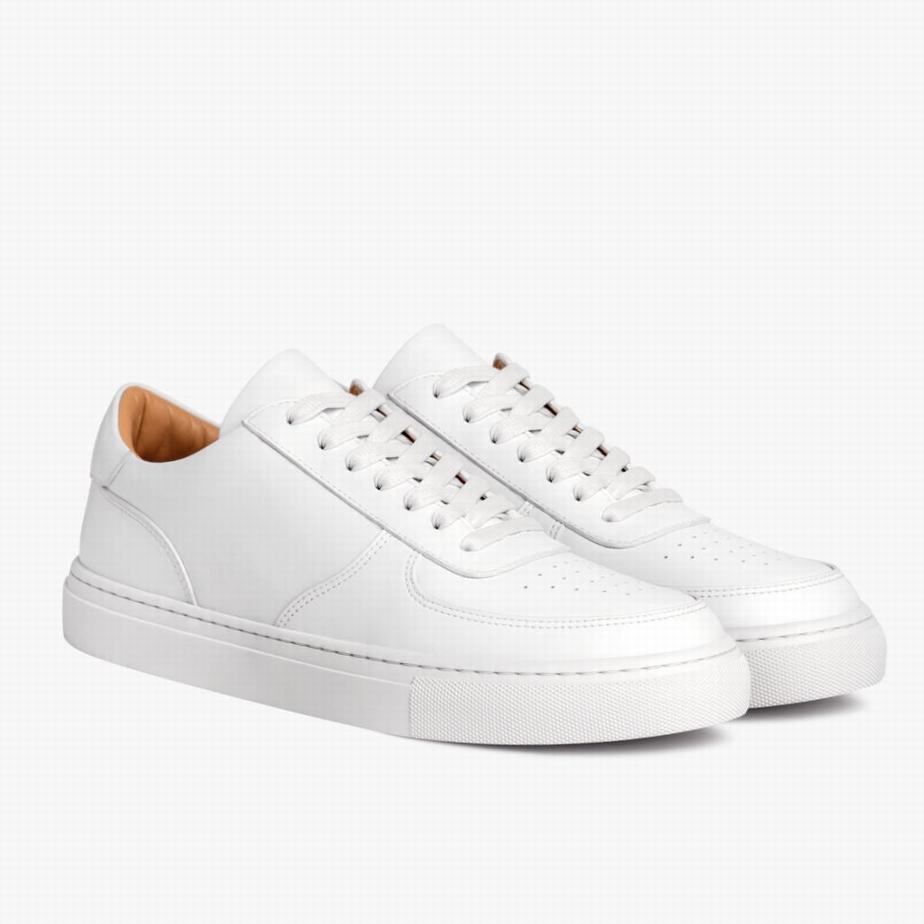 Thursday Boots Court Men Low-Top Sneakers White | DYH6238GM