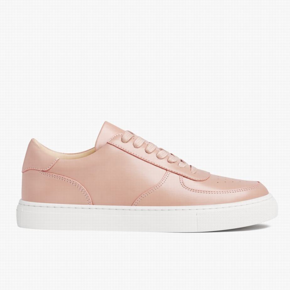 Thursday Boots Court Women Low-Top Sneakers Pink | LBZ9337WR