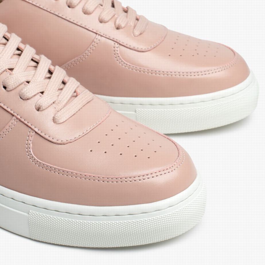 Thursday Boots Court Women Low-Top Sneakers Pink | LBZ9337WR