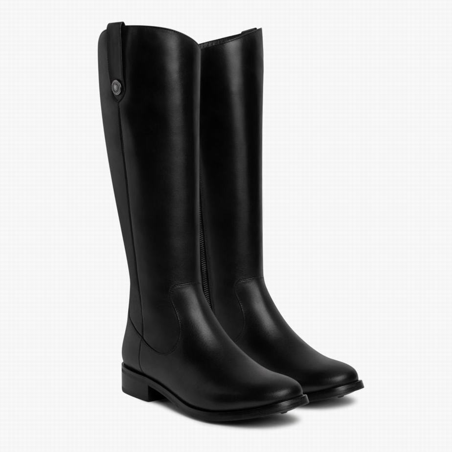 Thursday Boots Crown Women Riding Boots Black | SSQ3111RL