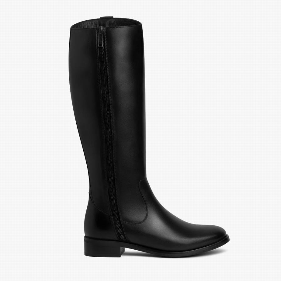 Thursday Boots Crown Women Riding Boots Black | SSQ3111RL