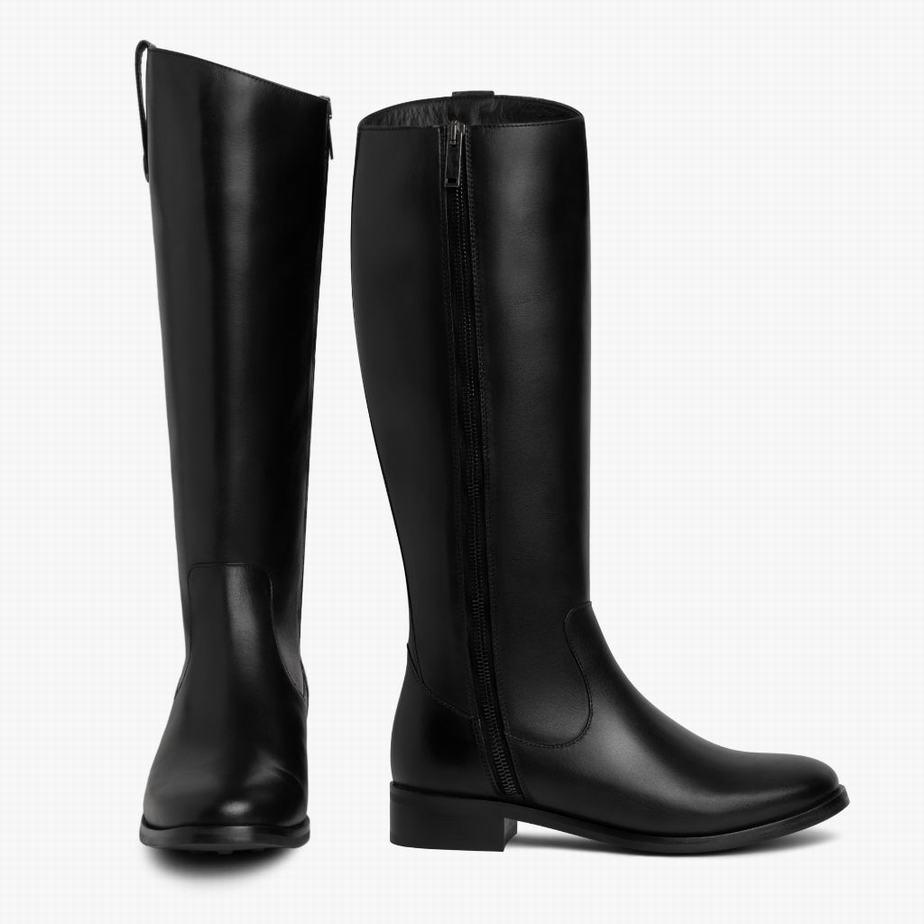 Thursday Boots Crown Women Riding Boots Black | SSQ3111RL